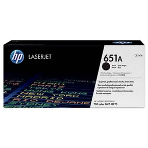 HP Original Toner CE340A, schwarz, 13500 Seiten, HP 651A, HP LaserJet Enterprise 700 Farbe M